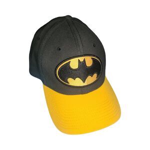 Batman Classic Logo New Era 59Fifty Fitted Hat Black